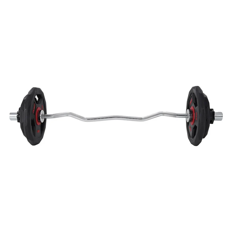 FUEL Fitness Olympia SZ Curlstange 120cm inkl. Schnellverschlüsse