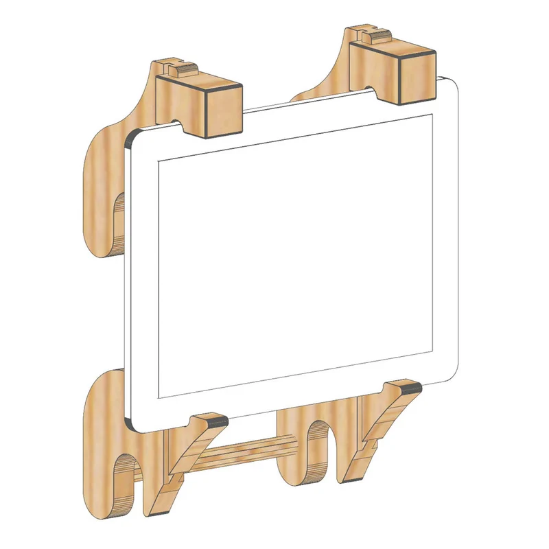 Heimholz Tablethalterung für Sprossenwand