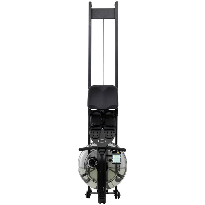Fluid Rower Rudergerät Apollo Plus Black inkl. Pulsempfänger + Brustgurt