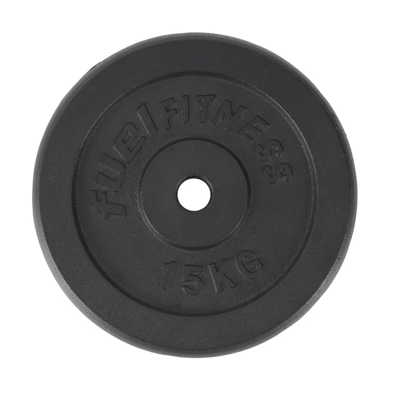 FUEL Fitness Guss-Hantelscheibe 30mm