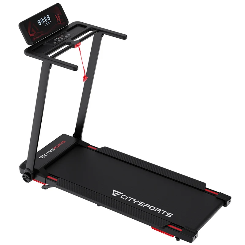 CITYSPORTS HG2-12 Laufband klappbar – 1.400 W, 1–12 km/h, Steigung 7,7 %