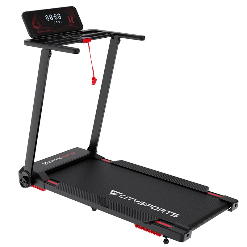 CITYSPORTS HG2-8 Laufband klappbar – 1.400 W, 1–8 km/h, Steigung 7,7 %