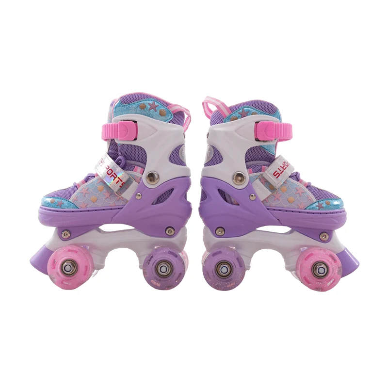 CITYSPORTS LB5 Inliner für Kinder – größenverstellbar, LED-Leuchträder