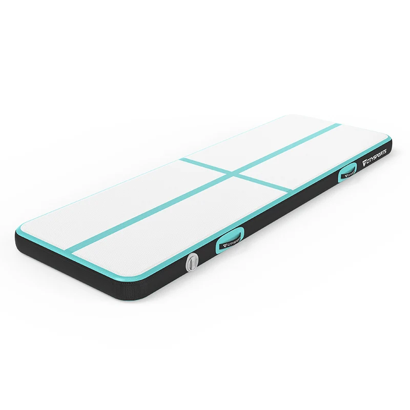 CITYSPORTS TC1 Airtrack Turnmatte 300×100×10 cm – aufblasbar, mit Elektropumpe