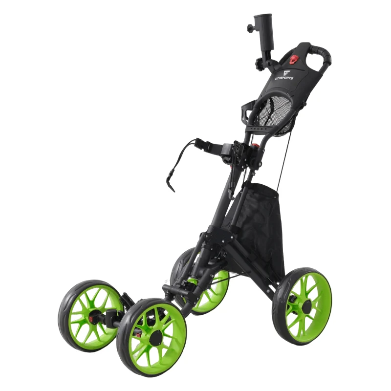 CITYSPORTS BC2 Golftrolley 4 Rad – Aluminium, klappbar