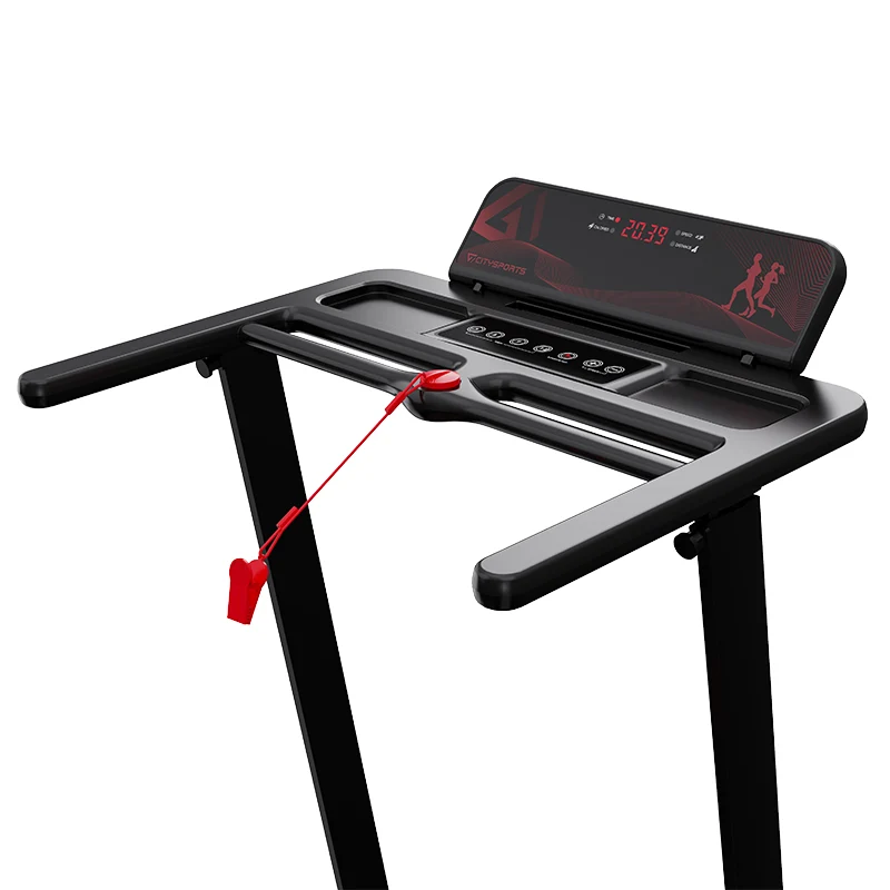 CITYSPORTS WP9 Laufband klappbar – 1.400 W, bis 12 km/h, Steigung bis 7,7 %