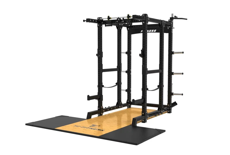TZ-FITNESS® Multi Kniebeuge Kraft Rack - Plate Load - Power Squat - ISPO 2022 Ausstellungsgerät - - Abholung empfohlen