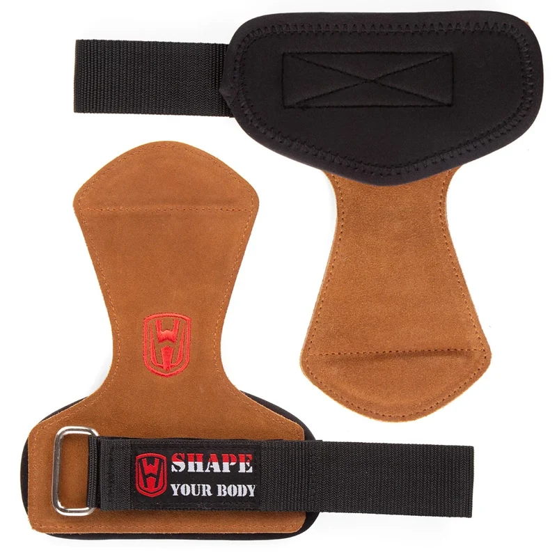 SHAPE YOUR BODY - Profi Zughilfe Griffpolster Fitness Sport Handschuhe