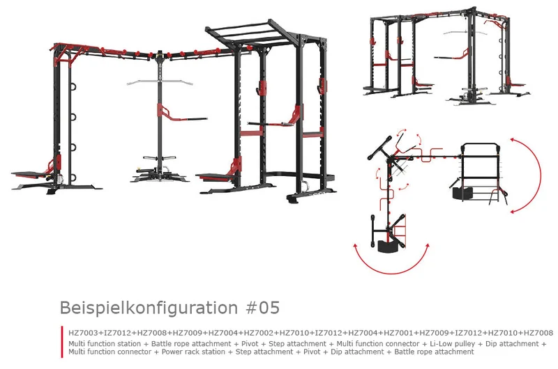Impulse® Pro - STERLING HIGH INTENSIVE TRAINING ZONE - HOME GYM KOMPATIBEL