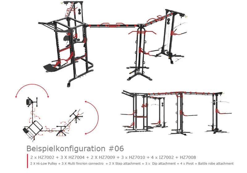 Impulse® Pro - STERLING HIGH INTENSIVE TRAINING ZONE - HOME GYM KOMPATIBEL