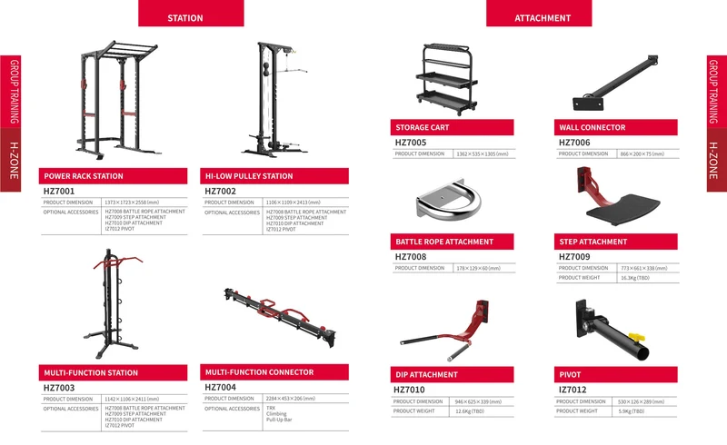 Impulse® Pro - STERLING HIGH INTENSIVE TRAINING ZONE - HOME GYM KOMPATIBEL