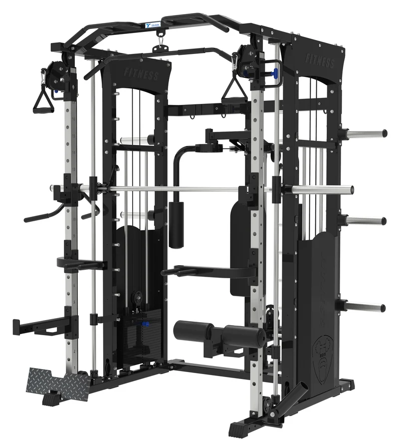 TZ-FITNESS® Multi Funktional Smith Maschine mit Steckgewichte TZ-Q1008B