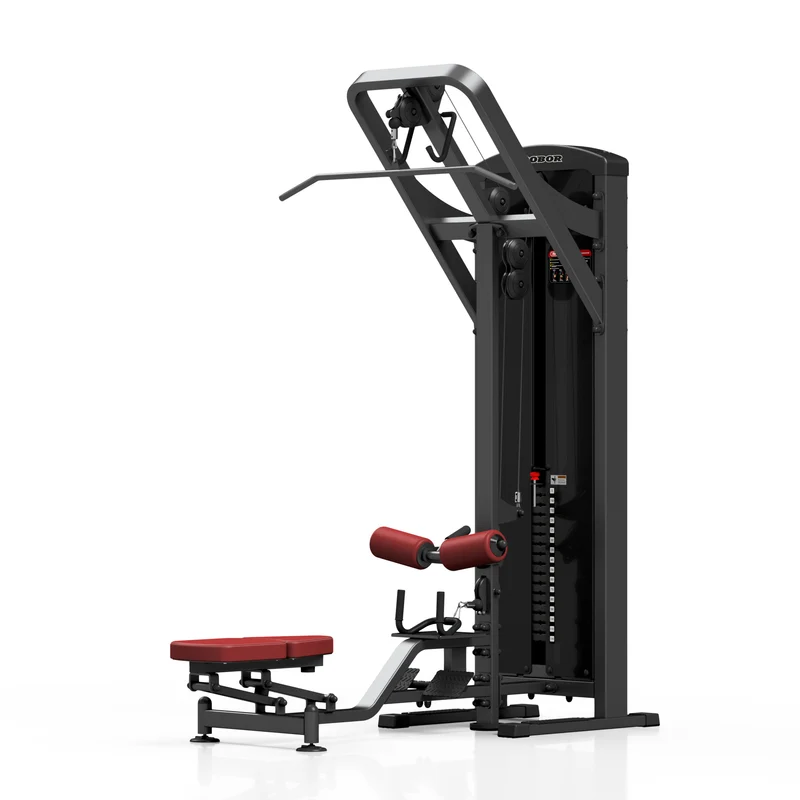 ROBOR SELECTORIZED M-Line - Latzug von Oben / Rudermaschine 2in1 COMBO