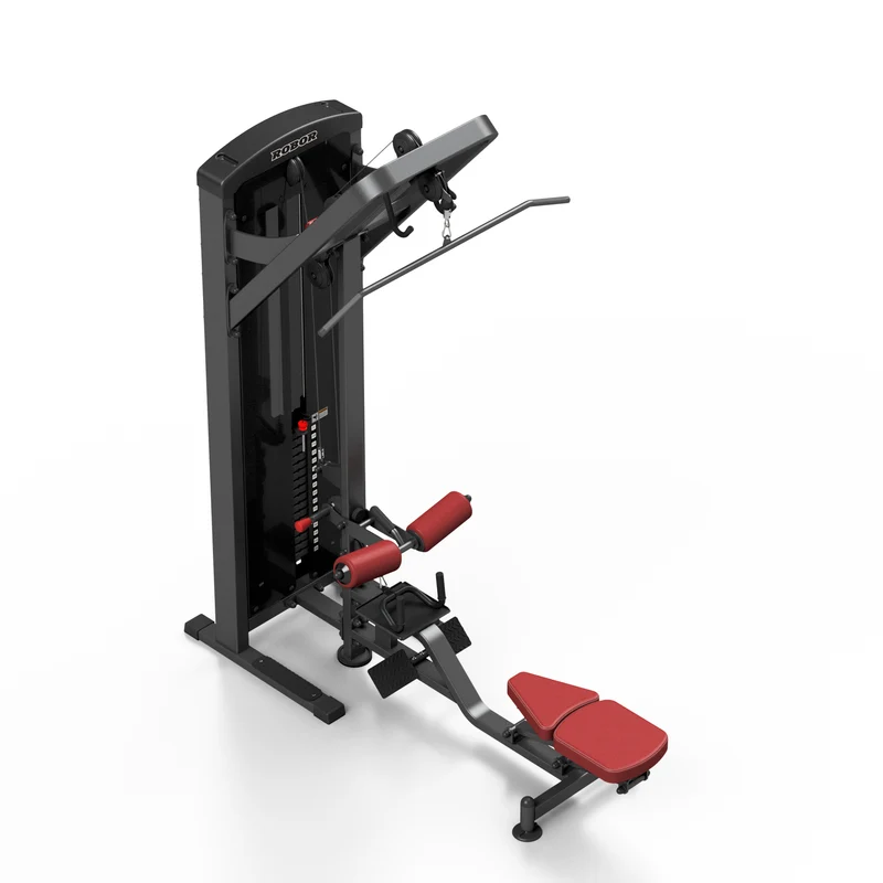 ROBOR SELECTORIZED M-Line - Latzug von Oben / Rudermaschine 2in1 COMBO