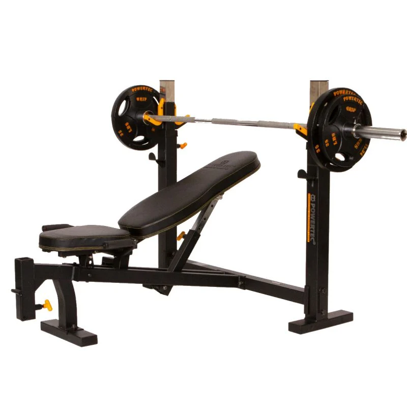 POWERTEC® Olympic Bench - Black