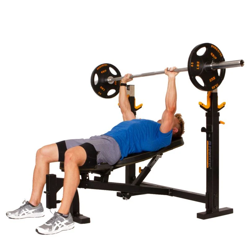 POWERTEC® Olympic Bench - Black