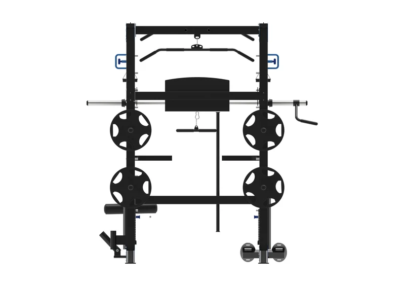 TZ-FITNESS® MONSTER FULL-FUNCTIONAL - TZ-Q1001B Multi Funktional Smith Maschine - PIN Load & Plate Load
