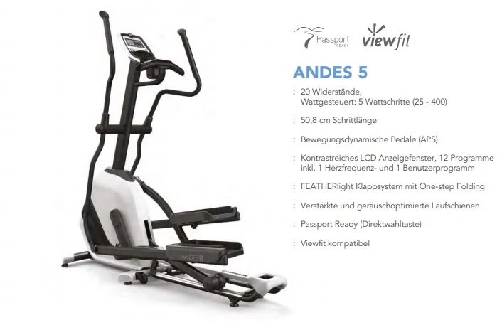 Horizon ELLIPTICAL ERGOMETER ANDES