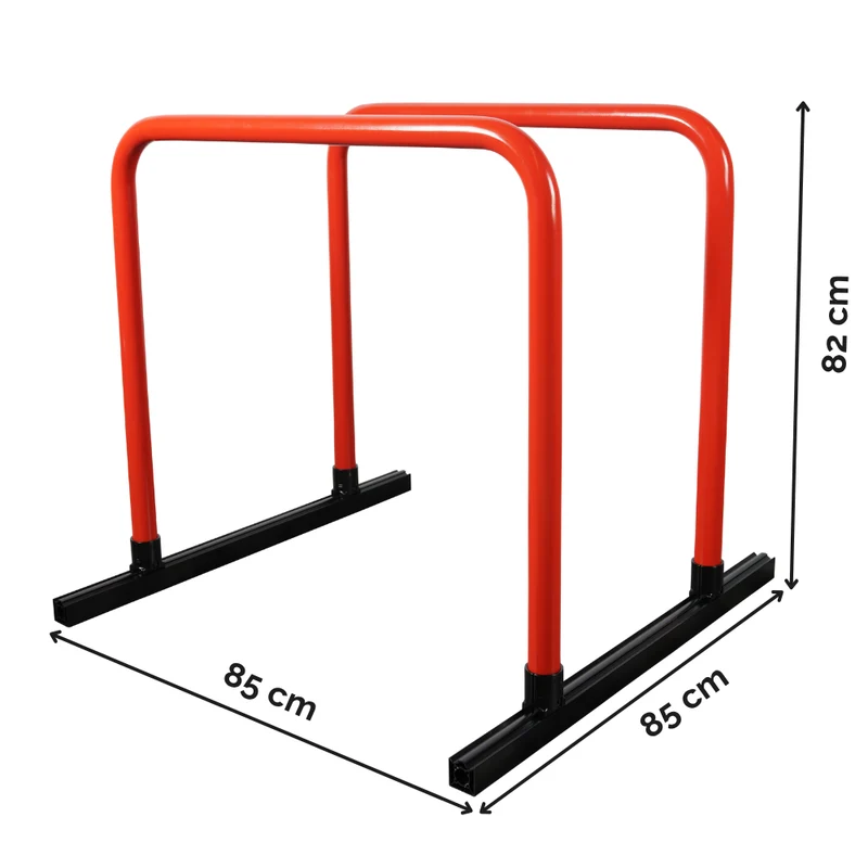 HIGH PARALLETTES mit kleinen Schönheitsfehlern