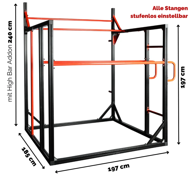 Calisthenics Station "CUBE KIT" - All-In-One Calisthenics Gerät