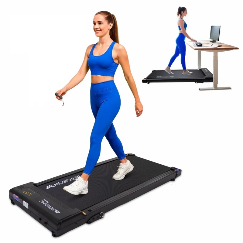 Laufband | Bis zu 8 km/h | Digitalanzeige | Fernbedienung | Räder | Andy | Mobiclinic