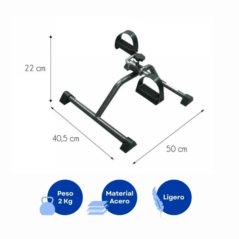 Pedaltrainer | Arm- und Beintrainer | Rutschfestes Gummi | Modell: Camino | Mobiclinic