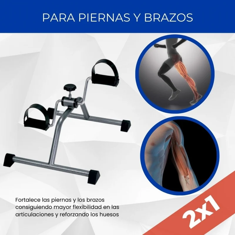 Pedaltrainer | Arm- und Beintrainer | Rutschfestes Gummi | Modell: Camino | Mobiclinic
