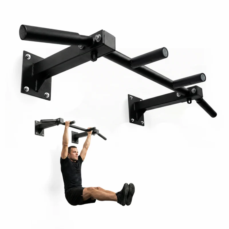 Wandmontierte Klimmzugstange | Set Ancla Inklusive | Stahl | 95x55,5 cm | Max. 250 kg | Kraftübungen | Mod K3 | Mobiclinic