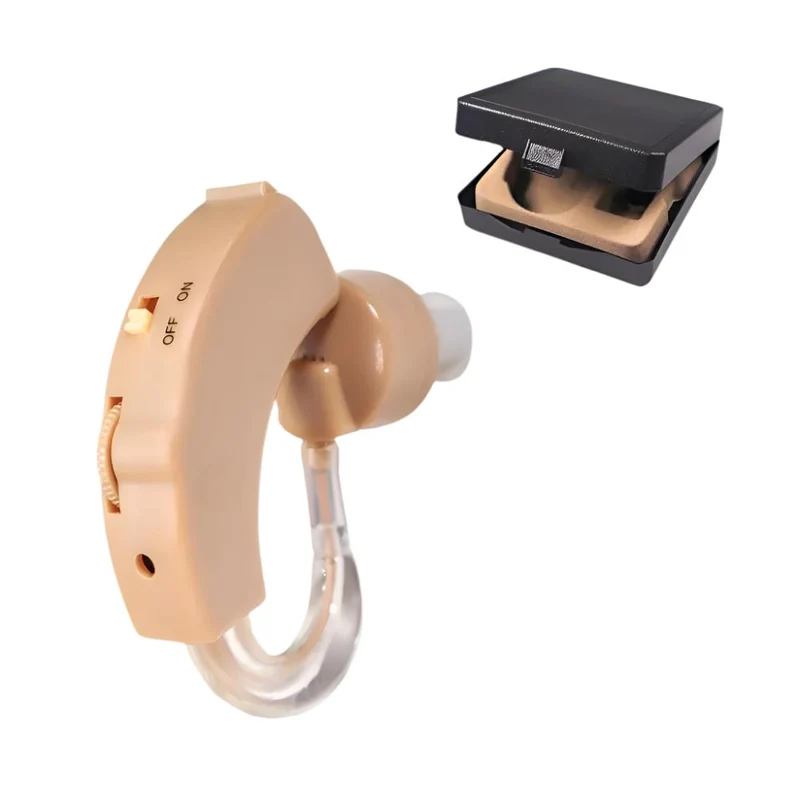 Tonverstärker | 5 Lautstärkestufen | Anpassbar | 360º-Drehung | Beige | EarPlus 2 | Mobiclinic