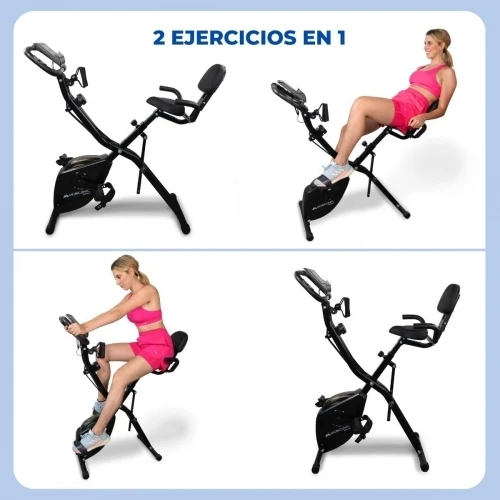 Mini-Gym-Rucksack für zu Hause | Yogamatte | Klimmzugstange für die Wand | Heimtrainer | Ellipsentrainer | Mobiclinic