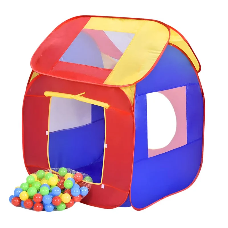 Kinderzelt | Kinderzelt für draußen | Faltbar | Inklusive Bälle | Modell: Aventuras | Mobiclinic