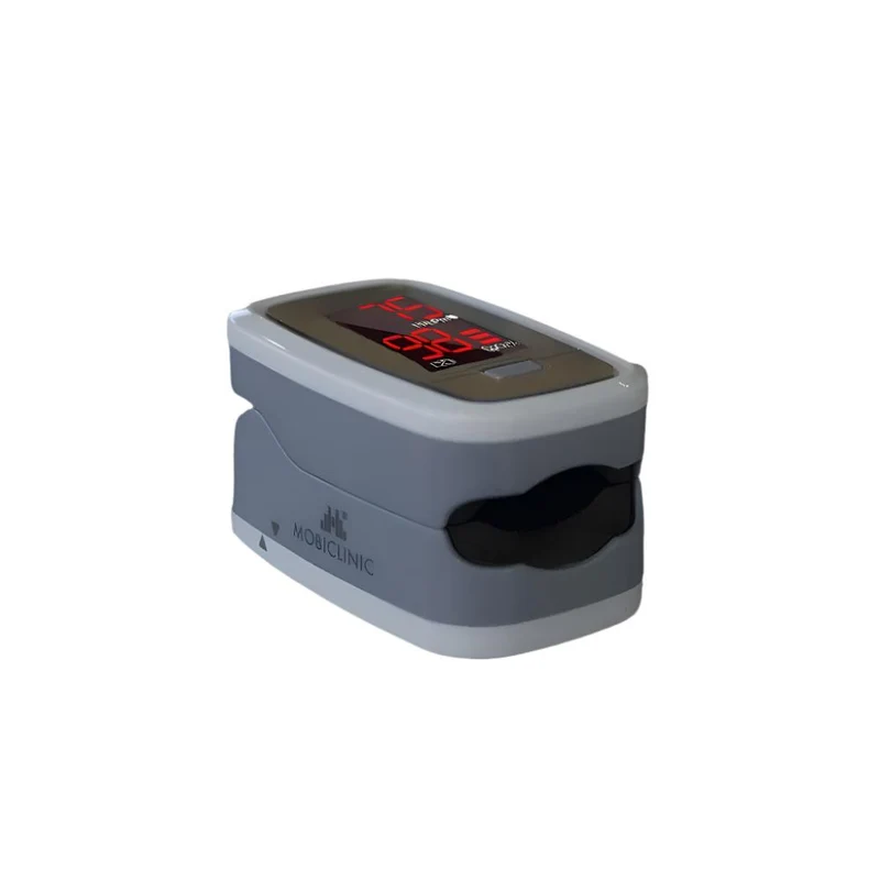 Fingerpulsoximeter | OLED-Display | Herzfrequenz | Balkendiagramm | PX-02 | Mobiclinic