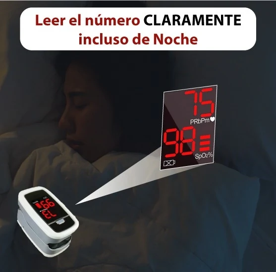 Fingerpulsoximeter | OLED-Display | Herzfrequenz | Balkendiagramm | PX-02 | Mobiclinic