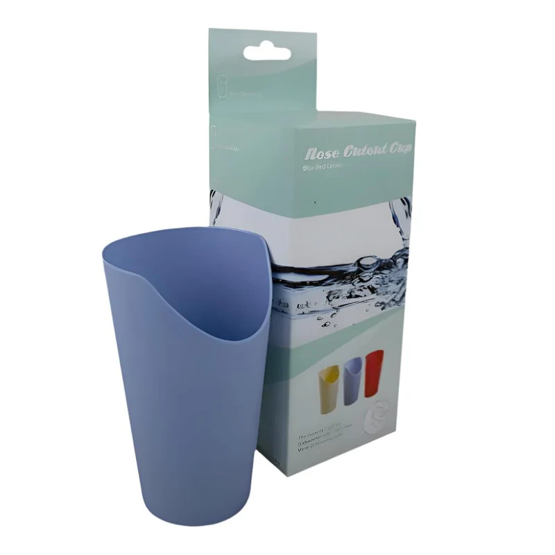 Becher mit Nasenausschnitt | Blau |