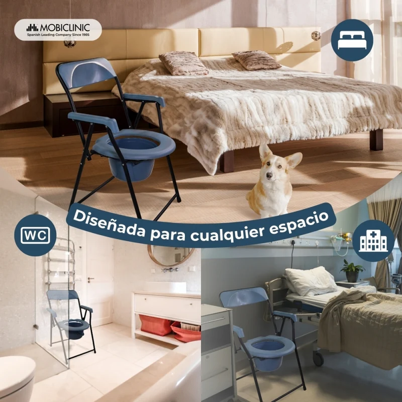 Toilettenstuhl | Toilettensitz | Armlehnen | Timón | Mobiclinic
