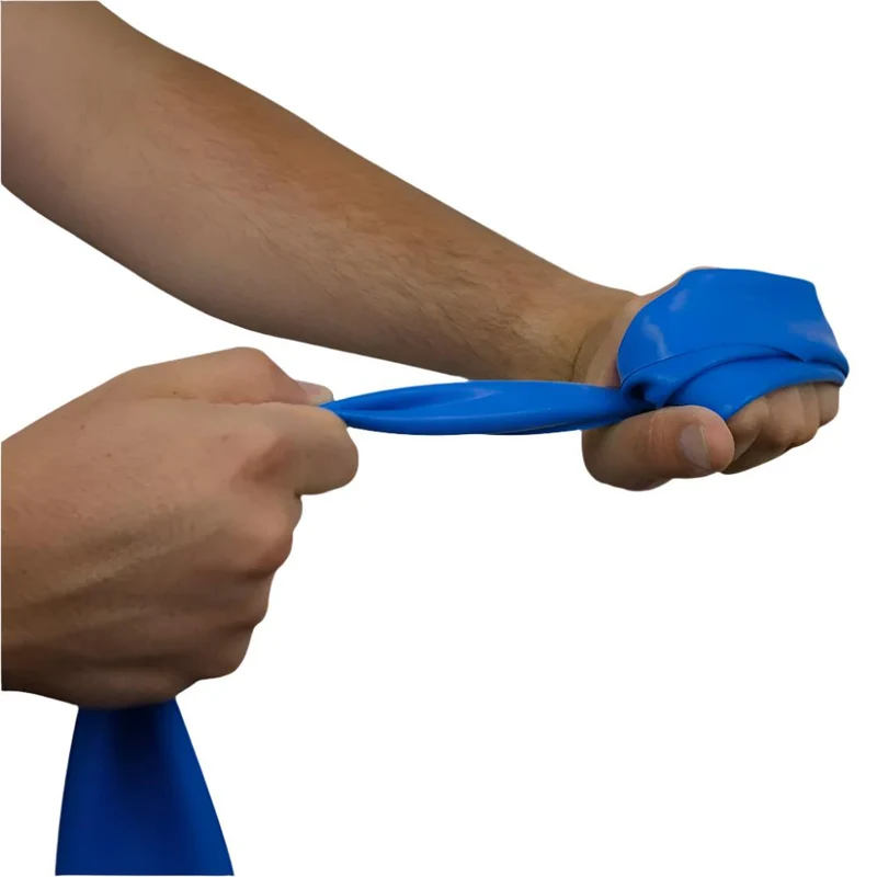 Fitnessband | Elastisches Gurtband | Niveau 3 | Blau | Mobiclinic