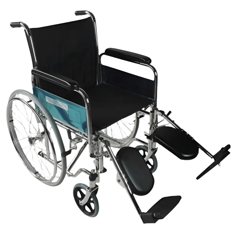 Rollstuhl | Faltbar | Große Räder | Abnehmbare Armlehnen und Fußstützen | Orthopädisch | Partenón | Mobiclinic