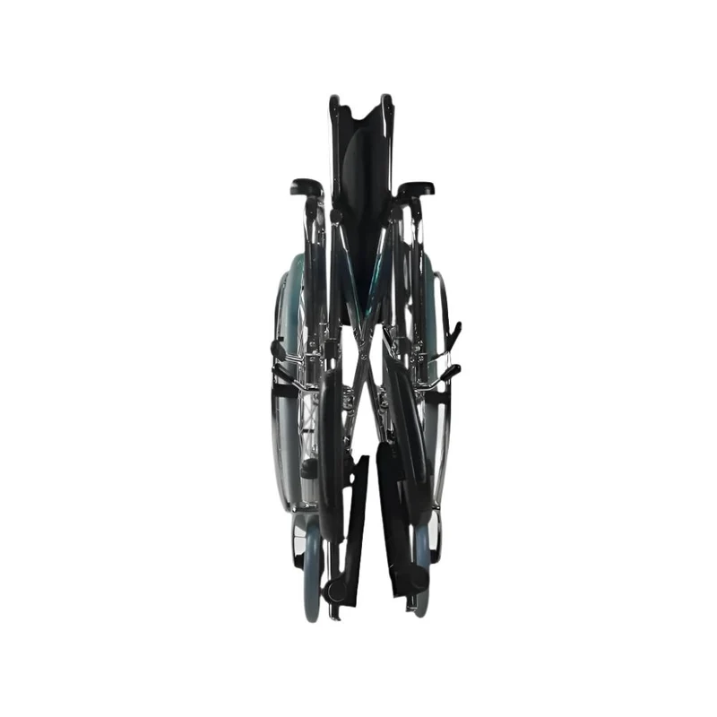Rollstuhl | Faltbar | Große Räder | Abnehmbare Armlehnen und Fußstützen | Orthopädisch | Partenón | Mobiclinic
