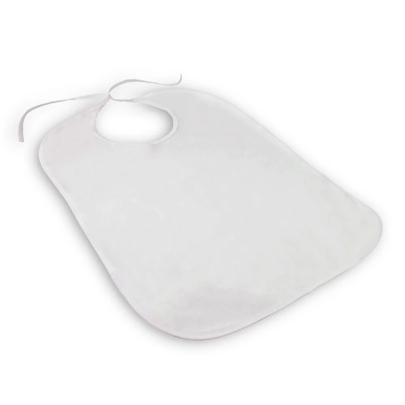 3er-Pack Lätzchen für Erwachsene | Frottee | Mit Tasche | Wiederverwendbar | 65 x 45 cm | Einheitsgröße | Mobiclinic