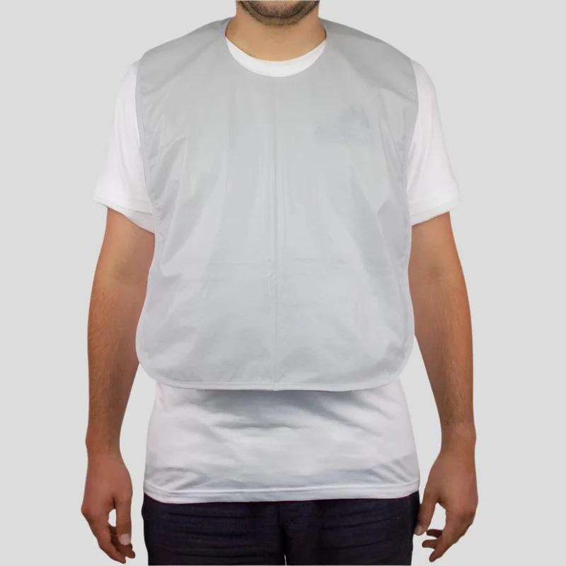 3er-Pack Lätzchen für Erwachsene | Frottee | Mit Tasche | Wiederverwendbar | 65 x 45 cm | Einheitsgröße | Mobiclinic