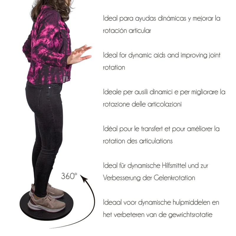 Drehscheibe | 360º Umdrehung | 40 cm Durchmesser
