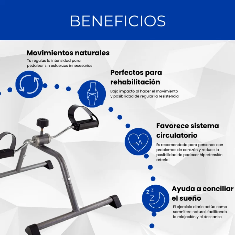 Abnehmbares Pedalboard | Verstellbarer Fußtrainer | Arm und Beintrainer | Sendero | Mobiclinic