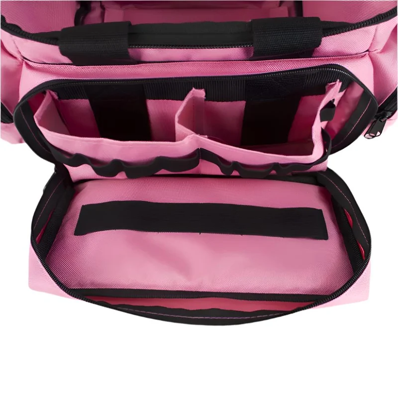 Notfalltasche | Geräumig | Robust | Leicht | Rosa | Mobiclinic