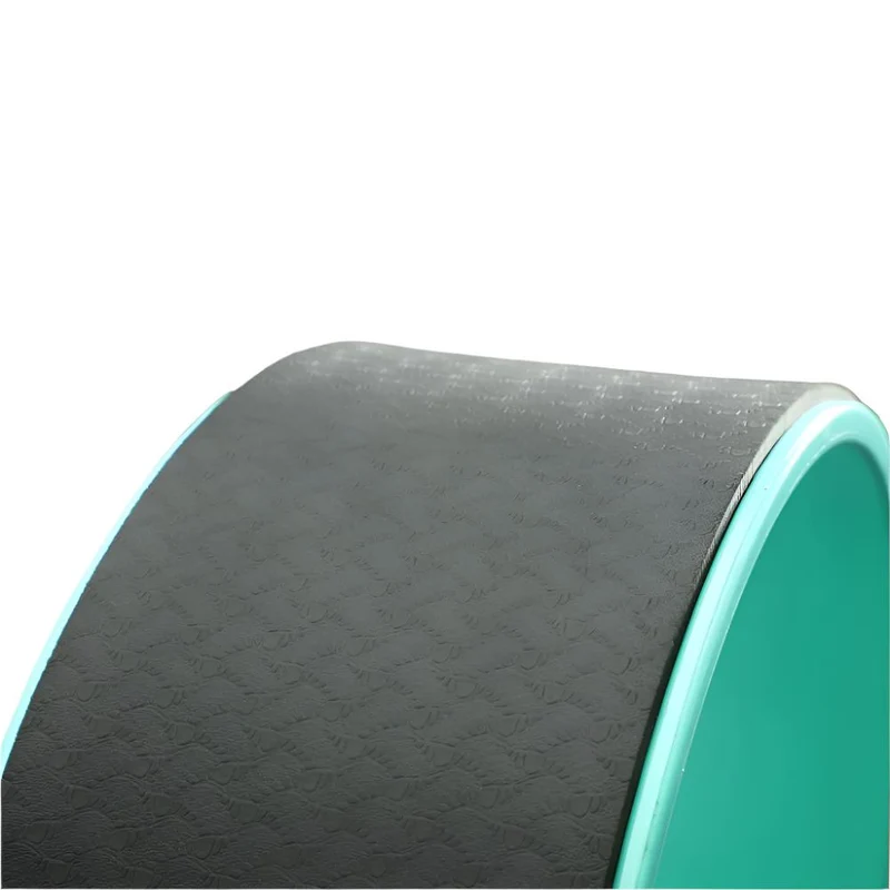 Yoga-Rad | Anti-Rutsch | Multifunktional | PTE+PP| 30x13 cm | Schwarz und Türkis | RY-01 |Mobiclinic