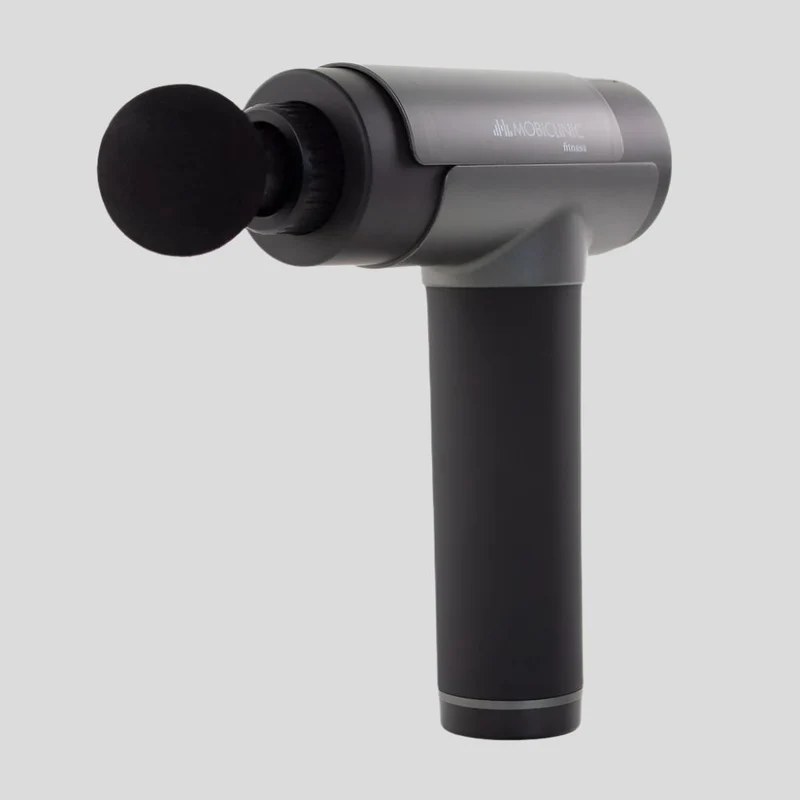 Massagepistole | Tragbar | LCD-Bildschirm | 6 Aufsteckköpfe | 30 Stufen | Modell: PS-01 | Mobiclinic