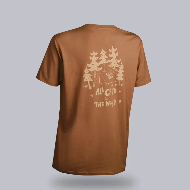 All Good in the Wood | Unisex Free and Easy Daily Eco Tee