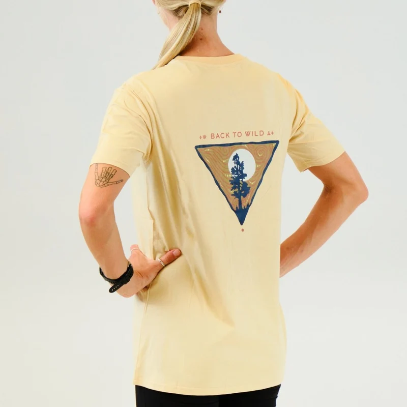 Back to Wild | Unisex Free and Easy Daily Eco Tee