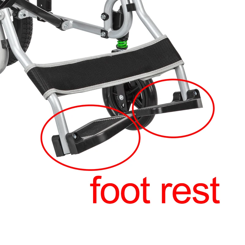 A Pair of Factory New Footrest Replacement For KR8807 Electric Wheelchair