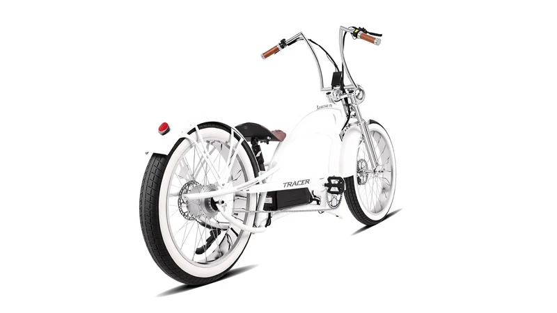 Severus DTS 800W Vintage Chopper Style Stretch Cruiser Ebike
