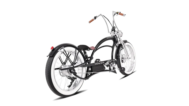 Severus DTS 800W Vintage Chopper Style Stretch Cruiser Ebike